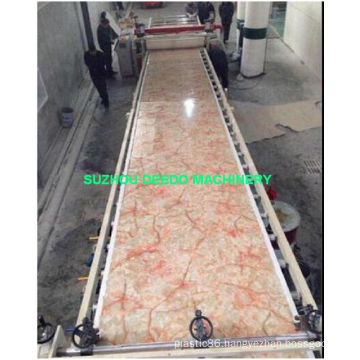 PVC Artificial Marble Decorative Equipment Making Machine